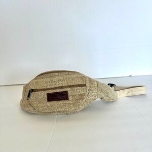 New HEMP Cream Colored Belt Bag